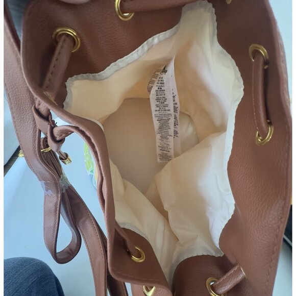 NEW! Disney Moana Canvas Swim Bag Hawaiian Print & Embroidered Patch Handbag - Picture 6 of 10